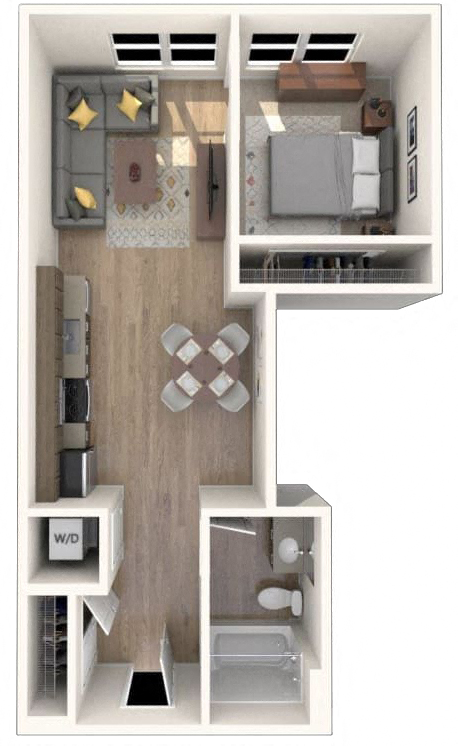 1 BR MFTE - Affordable